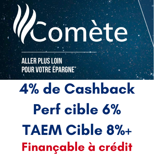 SCPI COMETE  SCPI-cashback