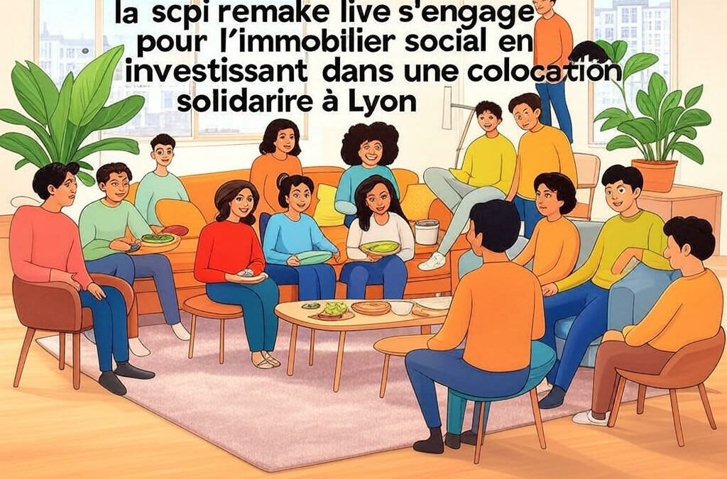 découvrez comment la scpi remake live soutient l'immobilier social à lyon grâce à son investissement dans une colocation solidaire, offrant ainsi des logements abordables et un cadre de vie solidaire pour tous.