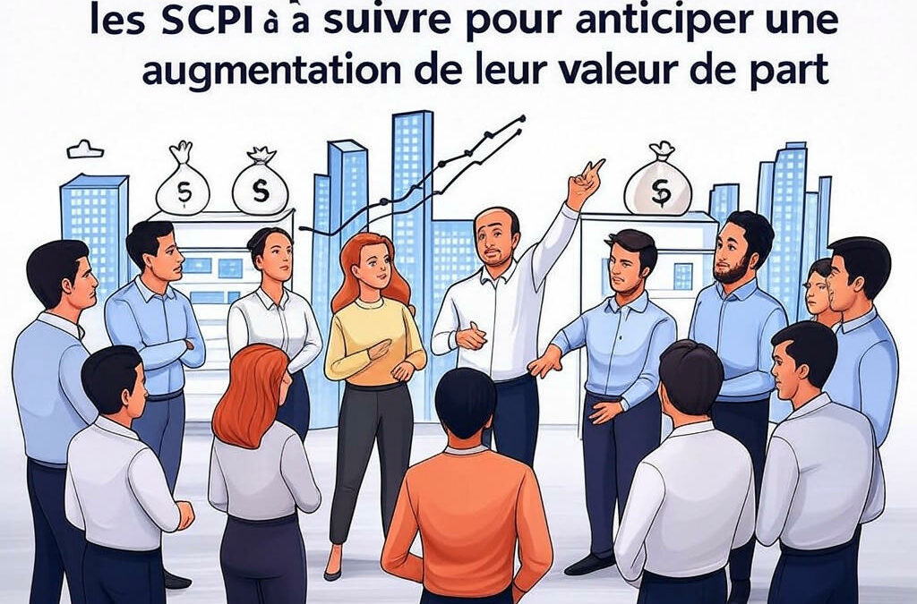 les SCPI à suivre pour anticiper une augmentation de leur valeur de part