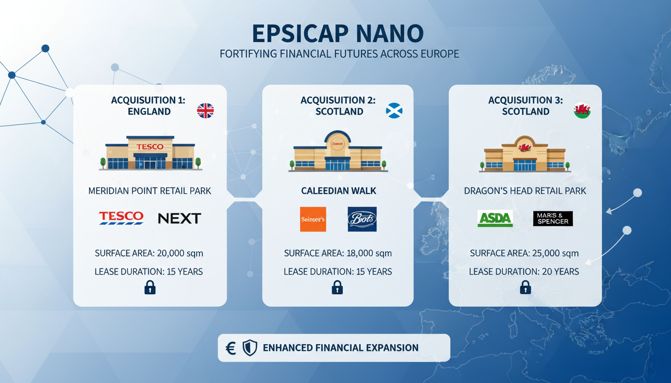 epsicap nano renforce sa présence en europe avec trois acquisitions stratégiques au royaume-uni, accélérant ainsi son développement et son innovation dans le secteur.