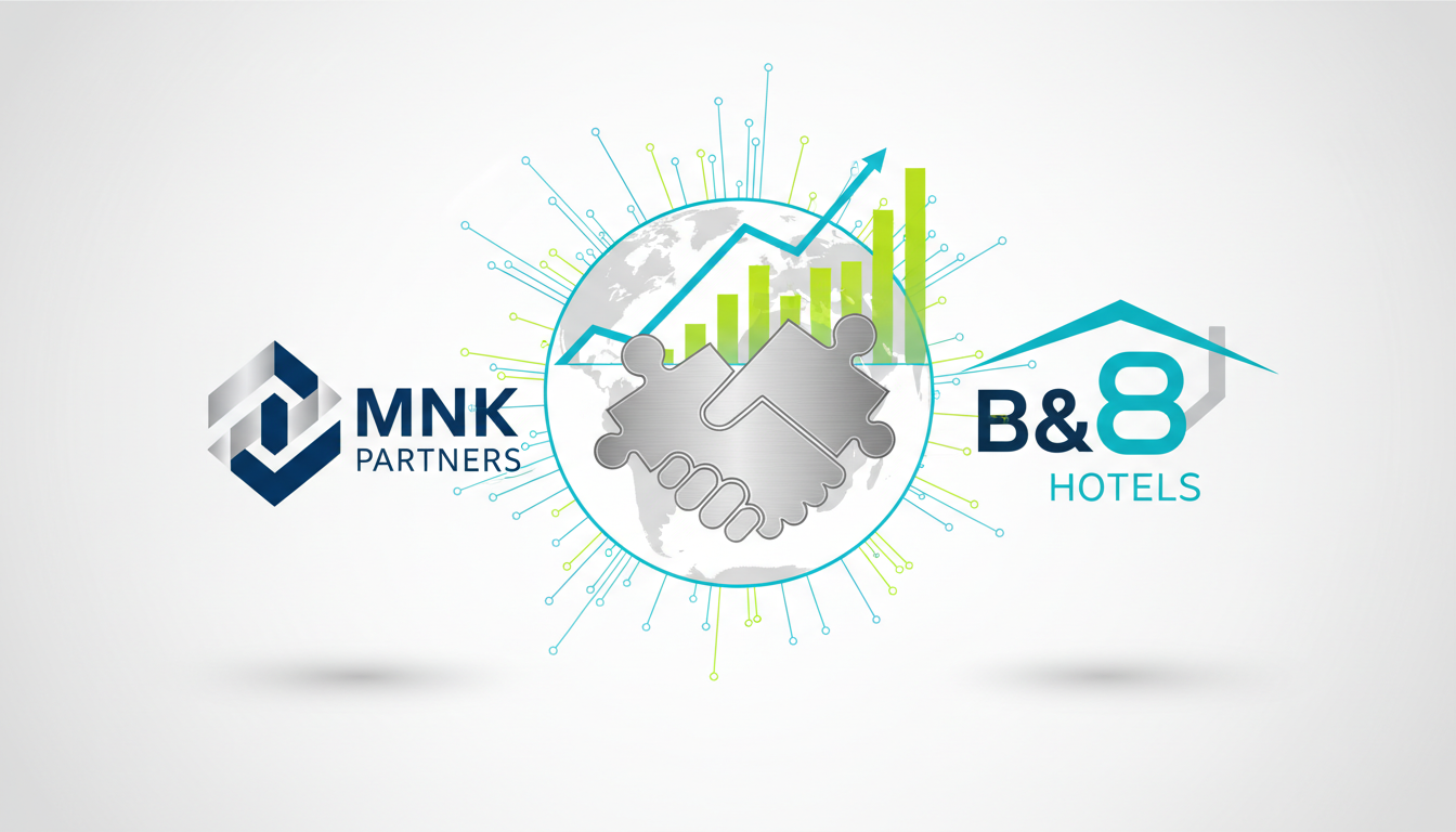 mnk partners renforce son partenariat stratégique avec b&b hotels grâce au fonds mnk global core, visant à soutenir la croissance et le développement du secteur hôtelier.