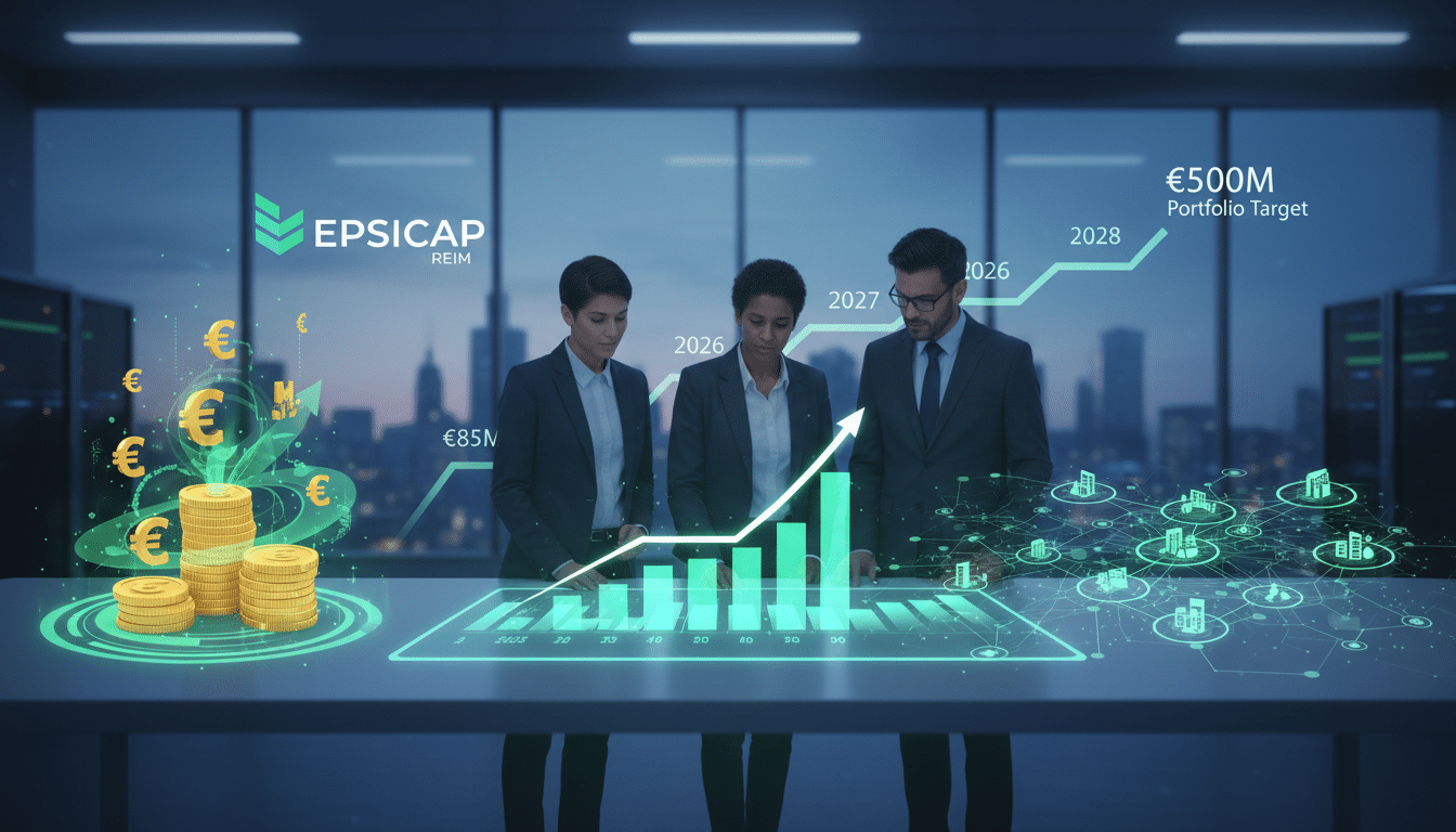 epsicap reim prévoit une levée de fonds de 85 m€ en 2025 pour atteindre un portefeuille immobilier de 500 m€ d'ici 2028, renforçant ainsi sa croissance et son positionnement sur le marché.