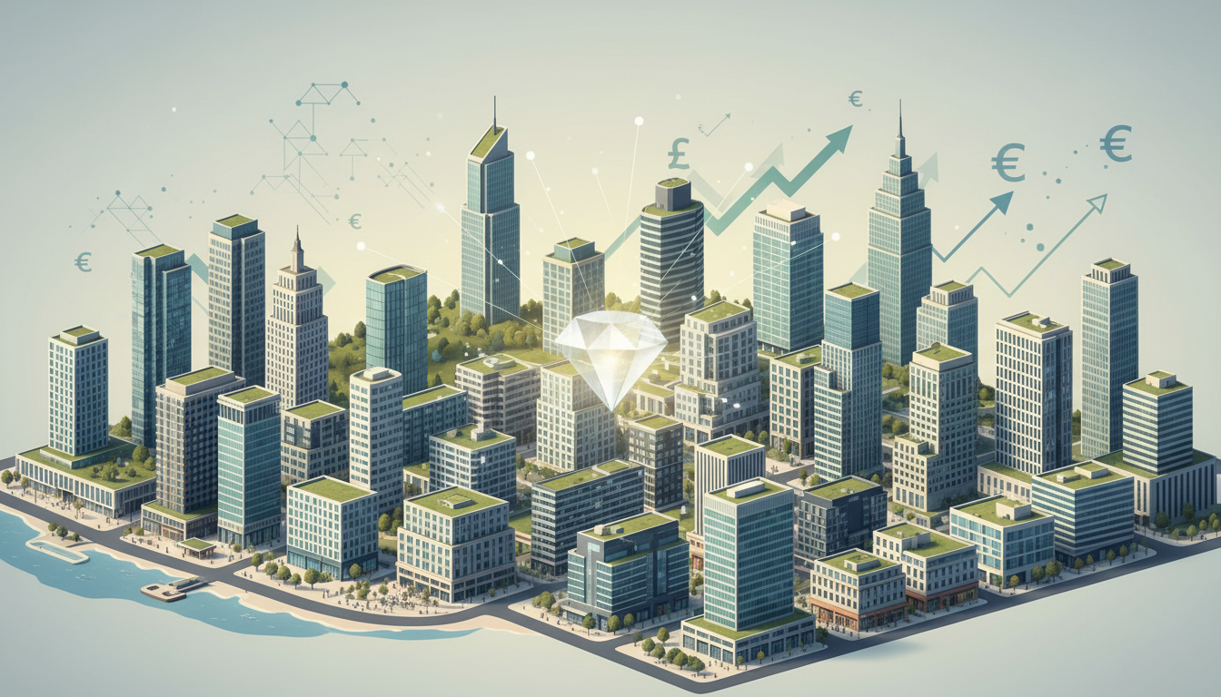 la scpi wemo one atteint 75 millions d'euros de capitalisation fin 2025, soutenue par un portefeuille européen diversifié de 28 biens immobiliers de qualité.