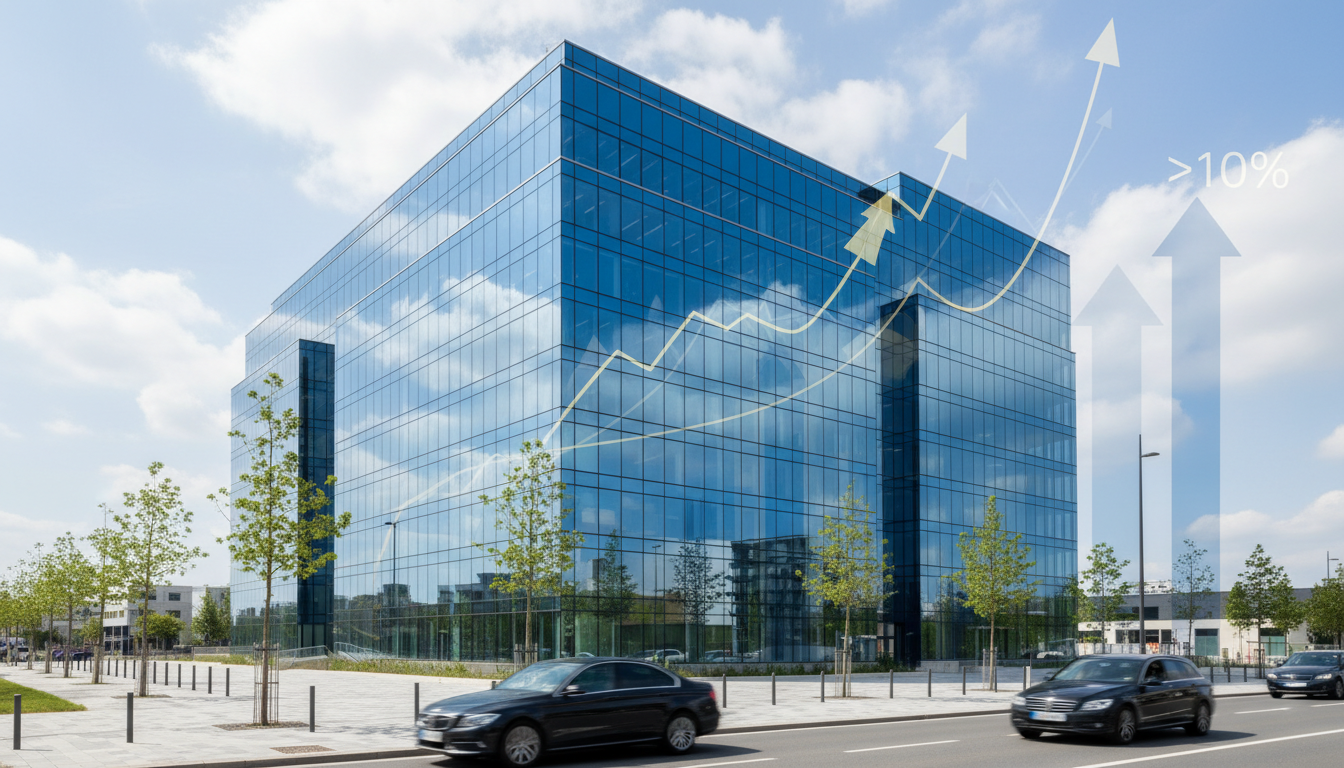 magellim reim finalise la vente d'un immeuble de bureaux Ă cergy avec un rendement interne exceptionnel de plus de 10%, illustrant une performance d'investissement remarquable.