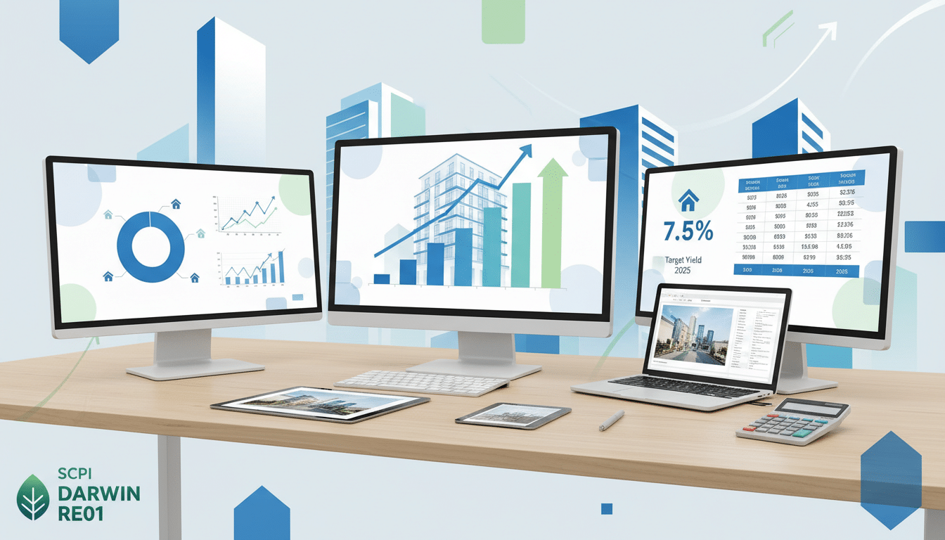 découvrez une analyse approfondie de la scpi darwin re01 et explorez des stratégies efficaces pour atteindre un rendement de 7,5 % d'ici 2025.