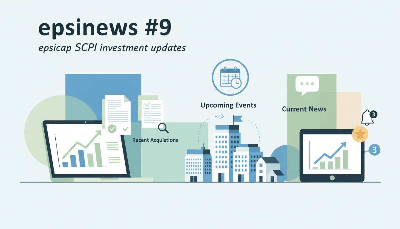 découvrez le numéro 9 d'epsinews : un focus exclusif sur les scpi epsicap, les dernières acquisitions, les événements à venir et toutes les actualités d'epsicare pour rester informé.