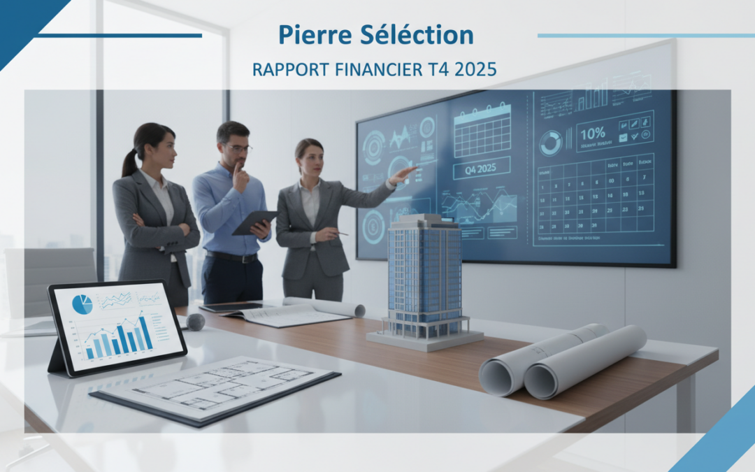 découvrez le rapport détaillé de la scpi « pierre sélection » pour le 4e trimestre 2025, avec toutes les informations clés sur ses performances et perspectives.